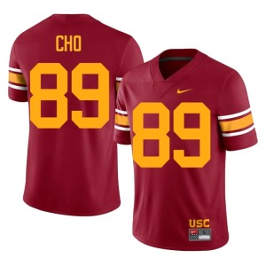 NCAA Alternate Brendan Cho Men Cardinal #89 Southern California Jerseys 978773-338