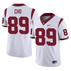 2026-27 #89 Brendan Cho Mens Trojans White Jerseys 777855-536