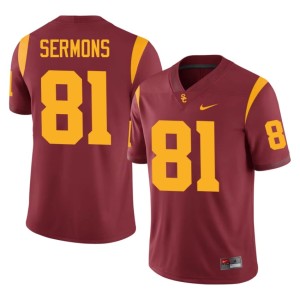Stitched Cameron Sermons Cardinal Mens SC #81 Jersey 255730-260