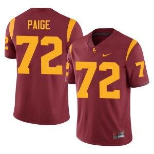 Football Men's #72 Trojans Cardinal Elijah Paige Jersey 915980-260