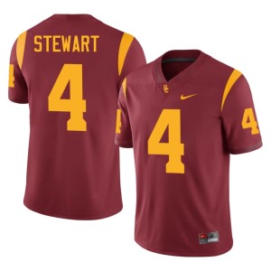 2026 Cardinal Jahkeem Stewart #4 The USC Trojan Family Men's Jerseys 119811-526