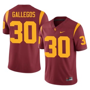 Player Marquis Gallegos #30 USC Men Cardinal Jersey 990504-678