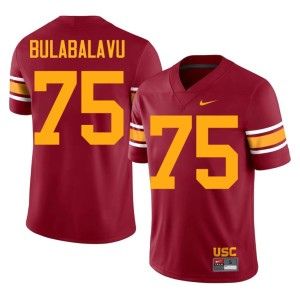 College Alternate #75 Trojans Ratumana Bulabalavu Cardinal Men's Jerseys 690563-223