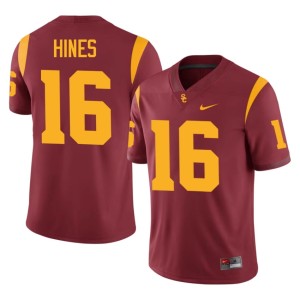 Alumni #16 Tanook Hines Trojans Cardinal Men's Jerseys 896260-262