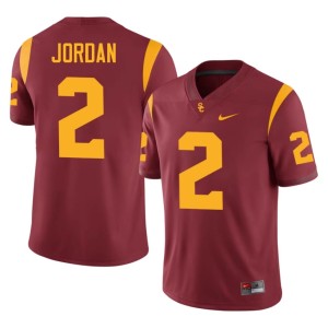 Game Mens Waymond Jordan #2 USC Trojans Cardinal Jersey 188236-443