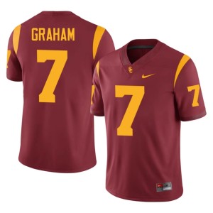 NCAA Cardinal Men #7 Trojans Alex Graham Jersey 353410-266