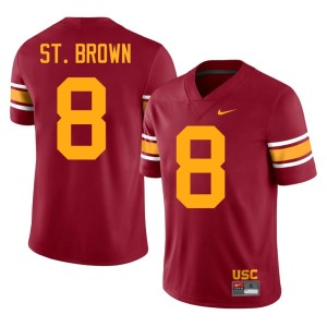 Player Cardinal Mens Alternate Southern California Amon-Ra St. Brown #8 Jerseys 826504-853
