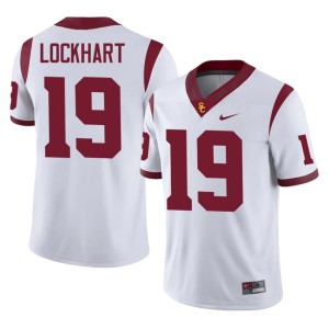 Alumni White Men Southern California #19 Brandon Lockhart Jerseys 847525-993