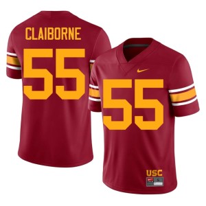 2026-27 Mens Chris Claiborne Cardinal #55 USC Alternate Jerseys 779045-188