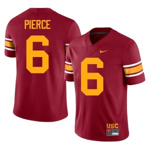College Mens Alternate USC Cardinal Christian Pierce #6 Jersey 575428-903