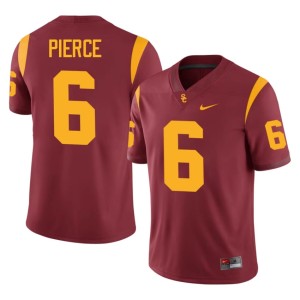 2026-27 Christian Pierce #6 Mens The USC Trojan Family Cardinal Jerseys 669702-839