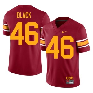 Limited Trojans Dylan Black Mens Cardinal Alternate #46 Jersey 808887-167