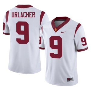 Official Kennedy Urlacher Southern California White Men #9 Jersey 437457-297