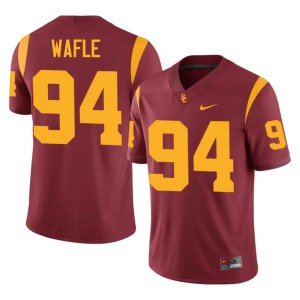 Official Mens Cardinal SC #94 Luke Wafle Jersey 596258-819