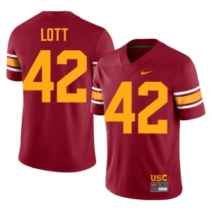 College SC Alternate #42 Cardinal Men Ronnie Lott Jerseys 460155-913