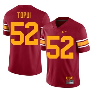 2026-27 #52 Southern California Mens Alternate Cardinal Tomuhini Topui Jersey 393405-950