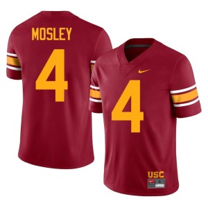 2026 Cardinal Men's Alternate USC #4 Trent Mosley Jersey 236303-953