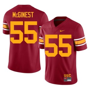2026-27 Willie McGinest Mens Alternate Cardinal #55 University of Southern California Jersey 754249-648