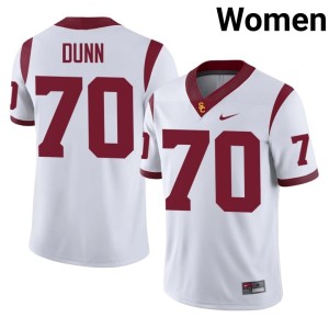 Alumni Aaron Dunn Southern California White Women #70 Jersey 245765-693