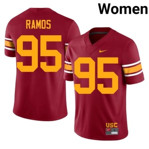 University Jadyn Ramos The USC Trojan Family Cardinal Alternate Women's #95 Jersey 387638-917