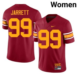 Embroidery Alternate Jamaal Jarrett #99 Women's SC Cardinal Jersey 525502-427