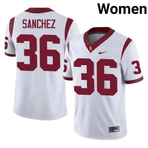 2026 Rey Sanchez SC Womens White #36 Jersey 245307-249