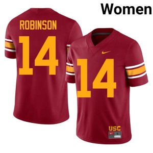 2026-27 Ta'Mere Robinson Alternate Cardinal #14 Women's University of Southern California Jerseys 817376-310