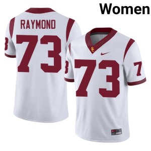 Football Southern California Tobias Raymond White #73 Women Jersey 724501-245