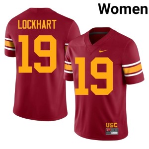 Game Alternate Women's SC #19 Brandon Lockhart Cardinal Jersey 666512-263