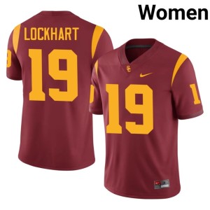 NCAA University of Southern California Women's Brandon Lockhart #19 Cardinal Jersey 732586-613