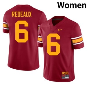Game University of Southern California Alternate Deshonne Redeaux Cardinal Women's #6 Jersey 887774-552