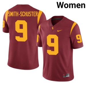 Alumni Womens Trojans JuJu Smith-Schuster #9 Cardinal Jerseys 907983-539