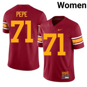 Replica Keenyi Pepe Women Alternate #71 USC Cardinal Jersey 276331-669