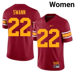 Limited Lynn Swann Alternate Southern California Trojans Women #22 Cardinal Jerseys 252277-790