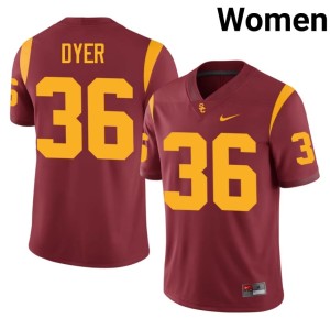 2026-27 Womens Peyton Dyer #36 USC Cardinal Jerseys 655559-119