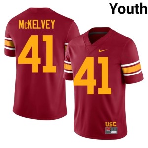 Alumni Alternate Cardinal Youth Trojans #41 Cian McKelvey Jerseys 822676-340