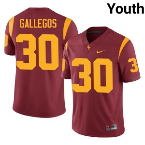 2026 Cardinal SC Youth Marquis Gallegos #30 Jersey 470677-888