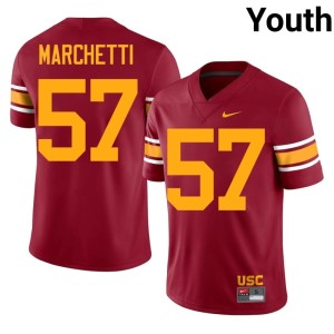 2026 #57 Cardinal Roman Marchetti Youth USC Alternate Jerseys 998250-232