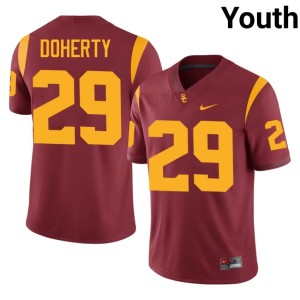 Official Youth SC #29 Cardinal Will Doherty Jerseys 150187-857