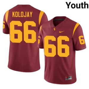 2026-27 Cardinal Breck Kolojay Southern California Trojans #66 Youth Jersey 880723-593