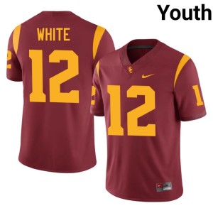 Replica SC Charles White Cardinal Youth #12 Jersey 621320-689