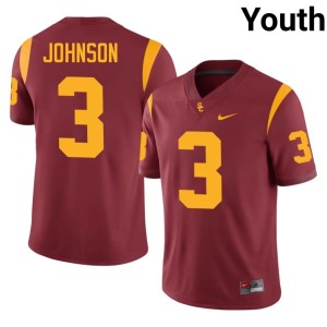 Game #3 Cardinal Keyshawn Johnson Youth USC Jerseys 952348-999