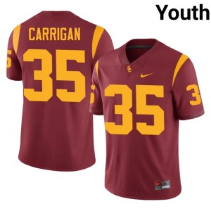 Player #35 SC Youth Lachlan Carrigan Cardinal Jerseys 479105-373