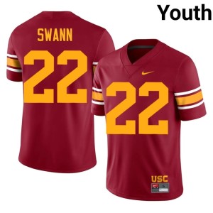 Alumni USC #22 Youth Lynn Swann Cardinal Alternate Jersey 798505-188