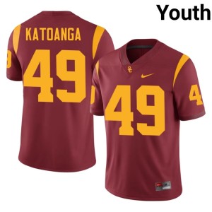 Official Youth SC Simote Katoanga Cardinal #49 Jersey 673318-132